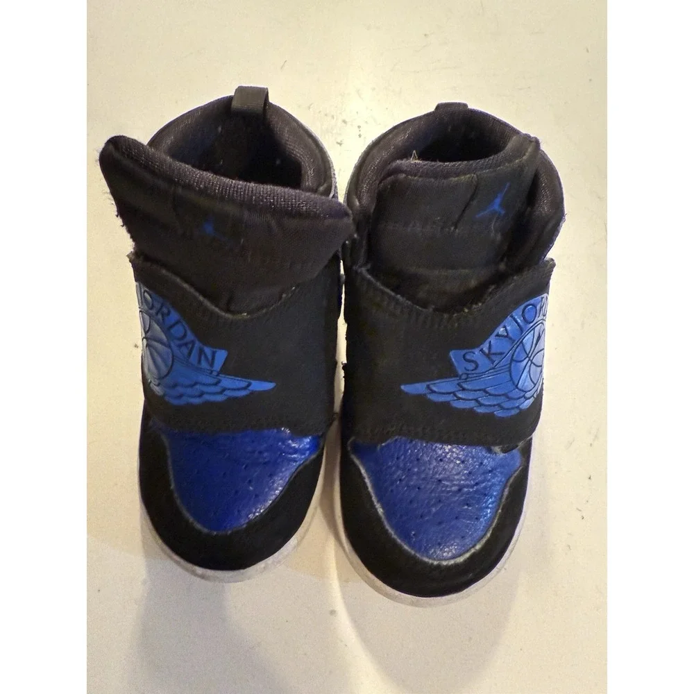 Nike Sky Jordan 1 TD Hyper Royal Blue BQ7196-004 Little Kids/Toddler‎ Size 8C